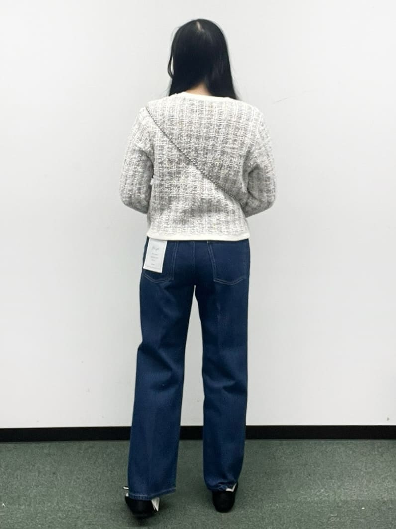 Hitomiさんの「index｜ファンシーヤーントリミングカーディガン【洗濯機OK】」を使ったコーディネート
