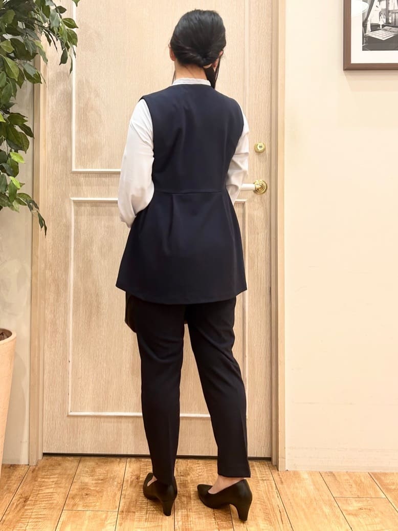 ちょたさんの「SHOO･LA･RUE｜【洗濯機可/S-3L】リボンボウタイが魅力　大人の華やかブラウス」を使ったコーディネート
