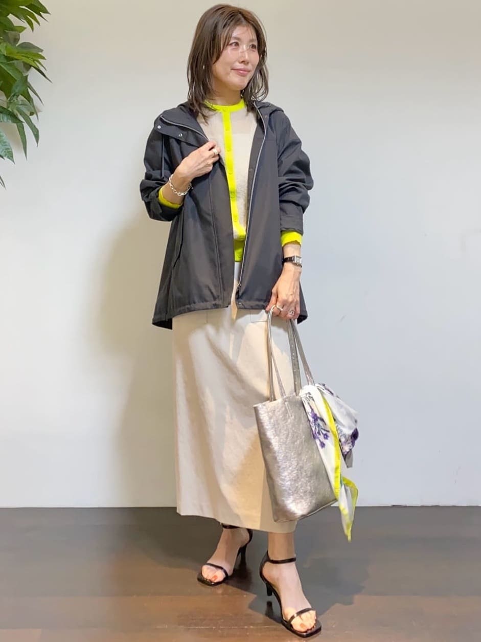 tomoさんの「UNTITLED｜【古畑星夏さん着用/スクエアインナー】コットンタンクトップ」を使ったコーディネート