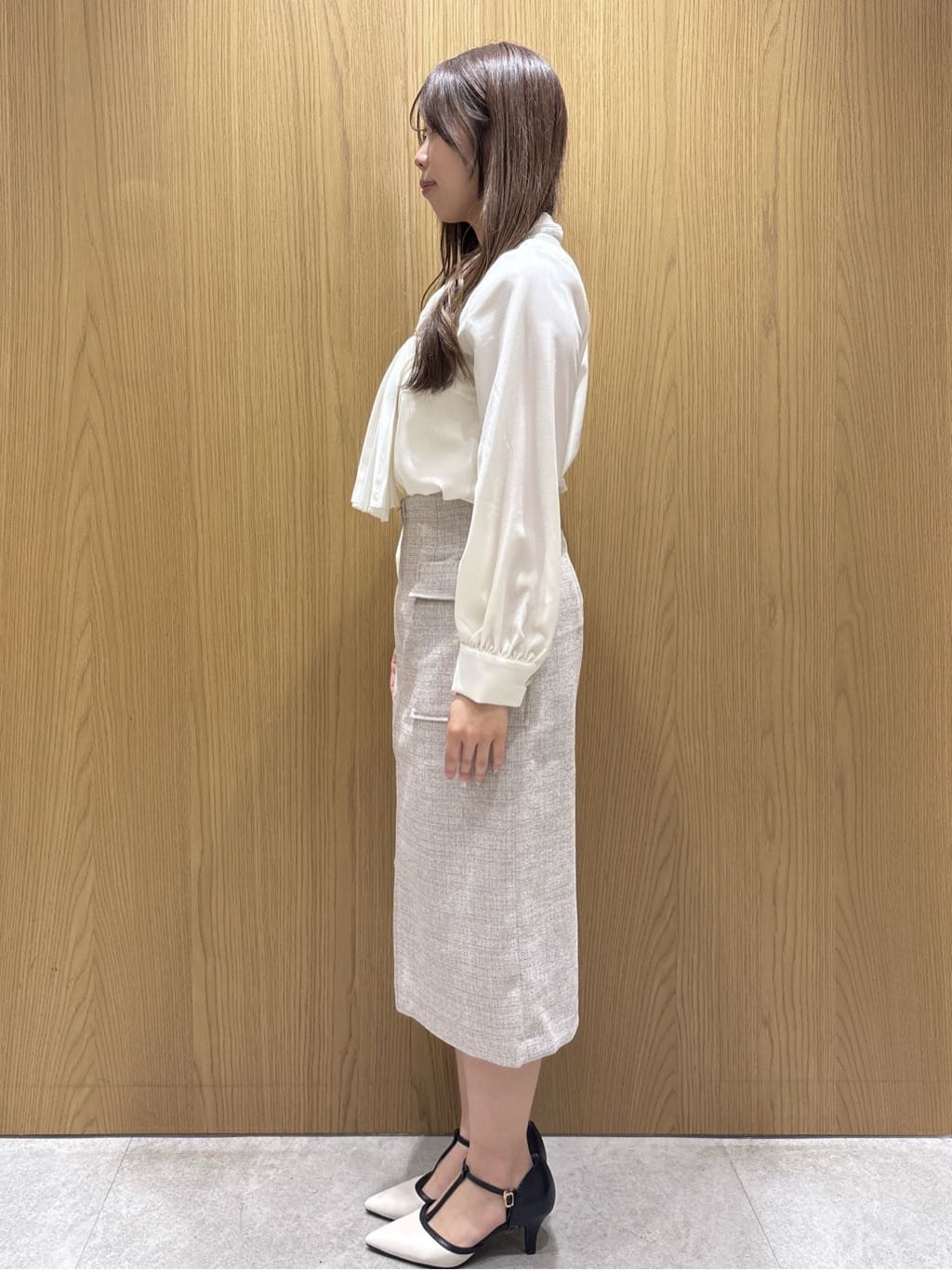 ゆいさんの「index｜ストレッチテーラードジャケット／セットアップ対応【洗濯機OK】」を使ったコーディネート