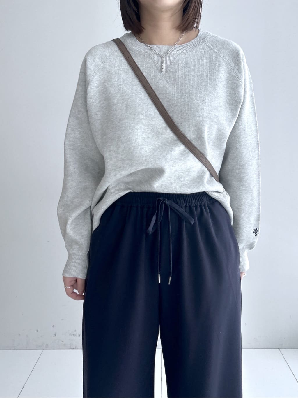 Hirokaさんの「Dessin｜【洗える】ストレッチツイルワイドパンツ」を使ったコーディネート