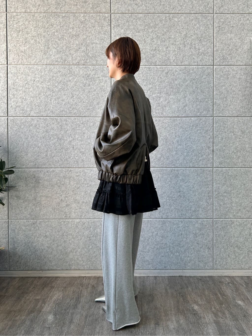 harunaさんの「CODE A｜【Re】ribbon sweat pants」を使ったコーディネート