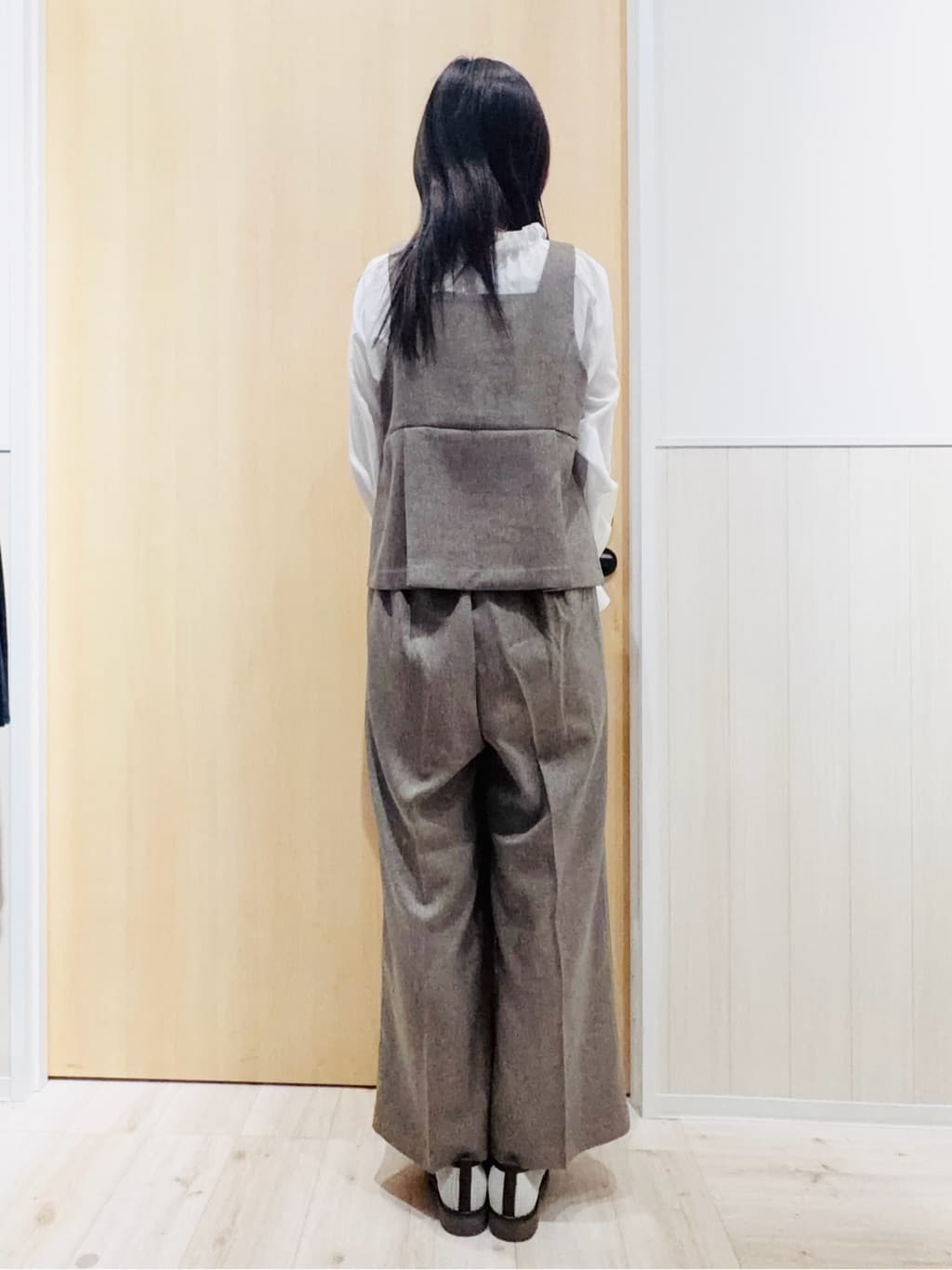 Naさんの「SHOO･LA･RUE｜【2点セット/S-LL】着回し力も抜群 着るだけで決まる大人上品セットアップ」を使ったコーディネート