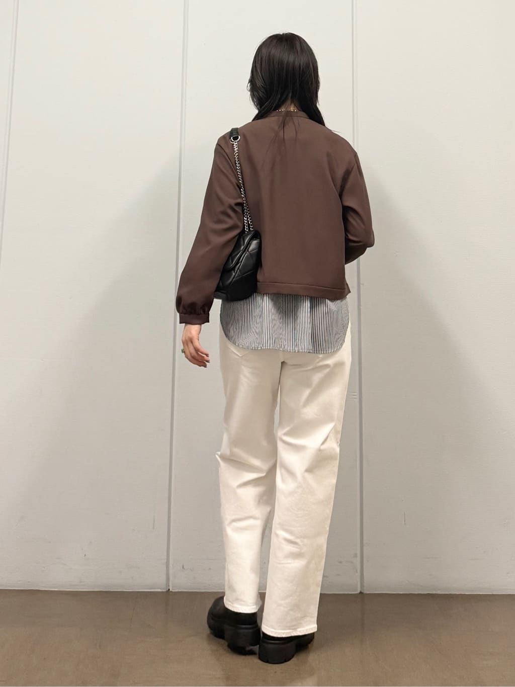 mizukiさんの「INDIVI｜【洗える／UVケア／吸汗速乾】ジョーゼットライトブルゾン」を使ったコーディネート