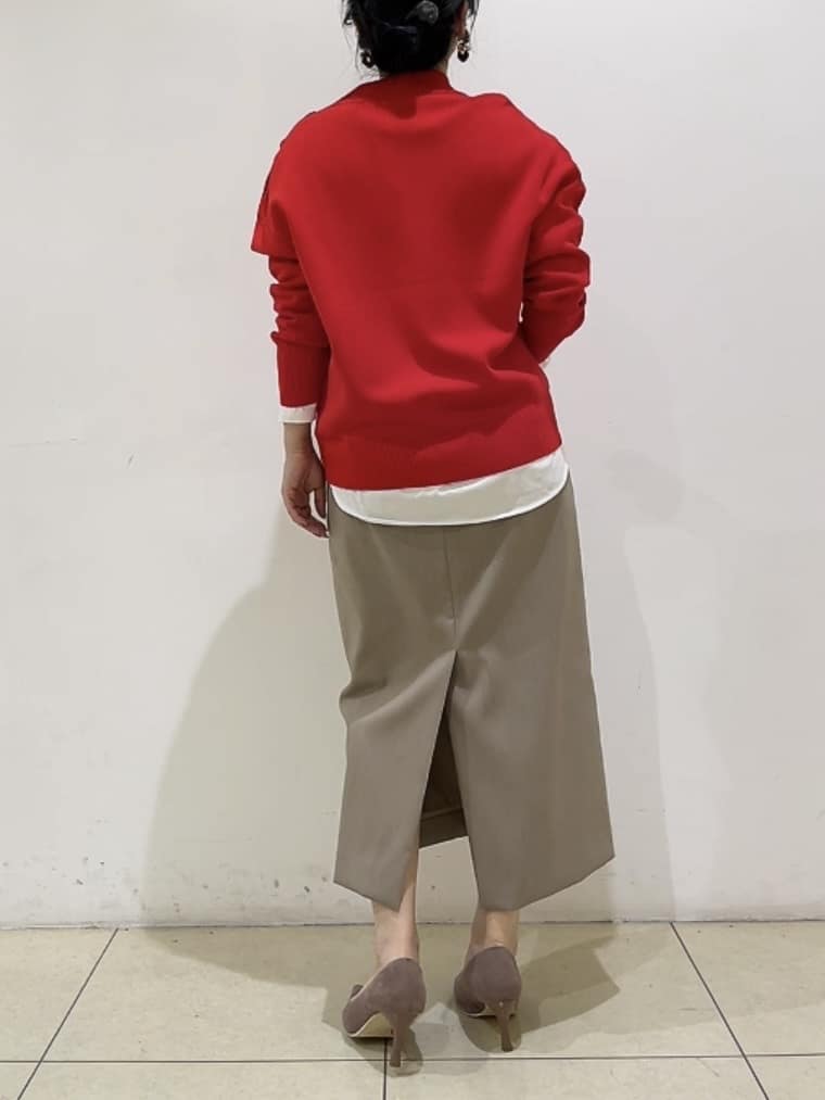 watanabeさんの「UNTITLED｜【洗える】ミラノリブニット」を使ったコーディネート