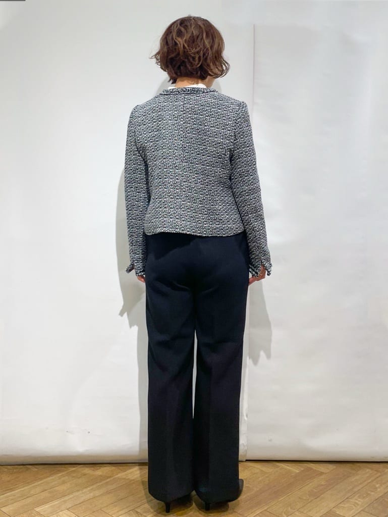 なかさんの「index｜アシンメトリーボウタイブラウス【洗濯機OK／イージーアイロン／防シワ】《XS～LL》」を使ったコーディネート