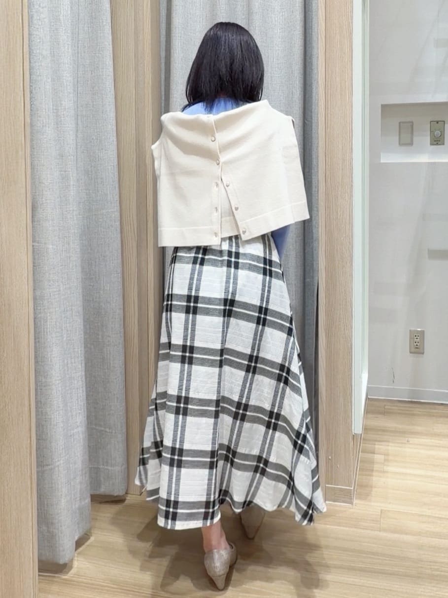 Fumikaさんの「grove｜【洗える】毛玉軽減クルーネックカーディガン」を使ったコーディネート