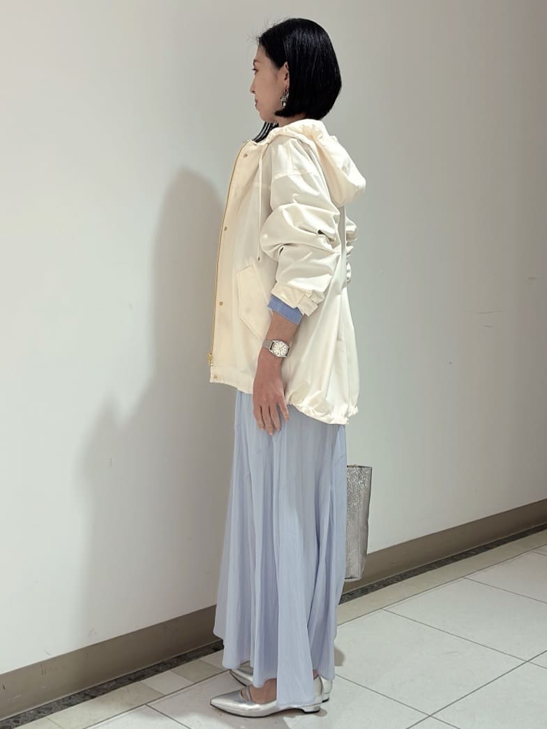 環さんの「UNTITLED｜【洗える/はっ水】リラクシーマウンテンパーカー」を使ったコーディネート