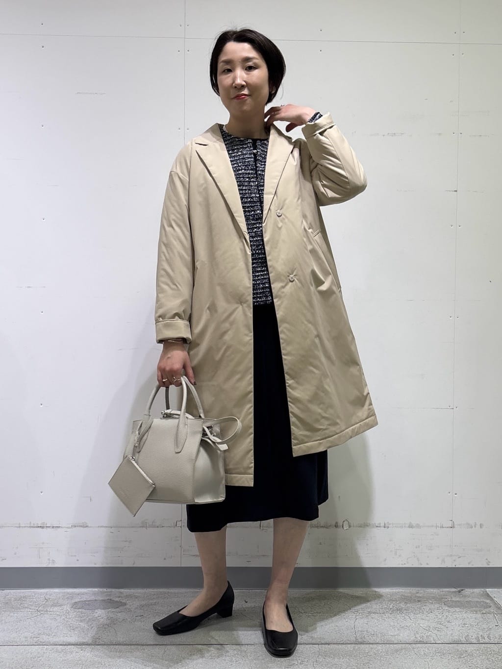 yuriさんの「INDIVI｜◆【合皮／マルチWAY／サブバッグ付】ミニショルダーバッグ」を使ったコーディネート