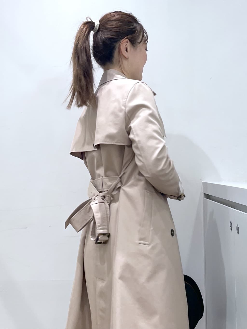 Junさんの「index｜ベルト付きプリーツフレアワンピース【洗濯機OK／イージーアイロン／防シワ】《5col》」を使ったコーディネート