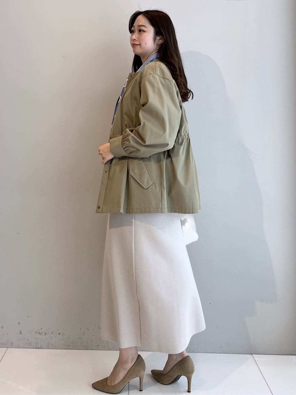 Saekoさんの「UNTITLED｜◆【はっ水】ライトコットンミリタリーコート」を使ったコーディネート