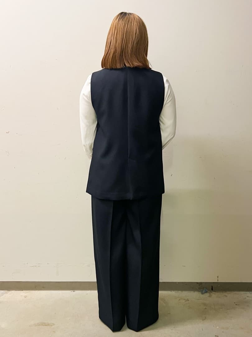 なかさんの「OPAQUE.CLIP｜《通勤対応》タックブラウス【洗濯機OK】」を使ったコーディネート