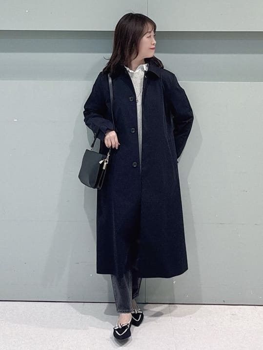 makiさんの「UNTITLED｜◆【はっ水/洗える】タスランステンカラーコート」を使ったコーディネート