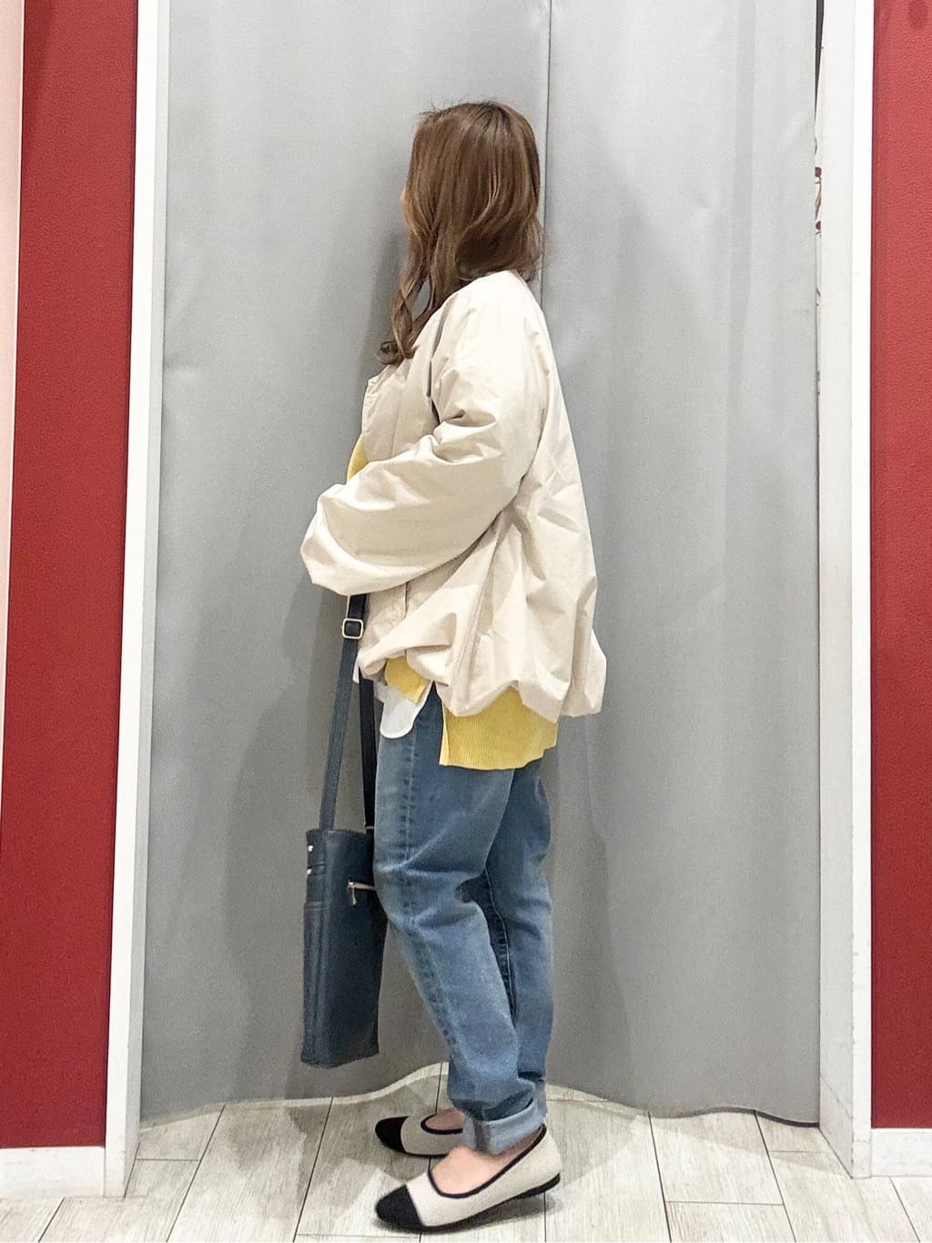 shioさんの「SHOO･LA･RUE｜【高レビュー/洗濯機可/S-LL】さらに軽くなった スポンディッシュ裾フェイクトップス」を使ったコーディネート