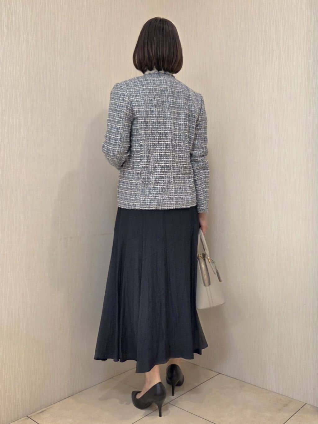 naokoさんの「UNTITLED｜【仕事着/スーツ】ファンシーツイード ジャケット」を使ったコーディネート