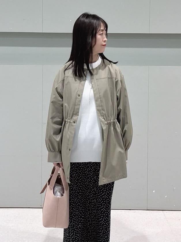 makiさんの「UNTITLED｜◆【はっ水】ライトコットンミリタリーコート」を使ったコーディネート
