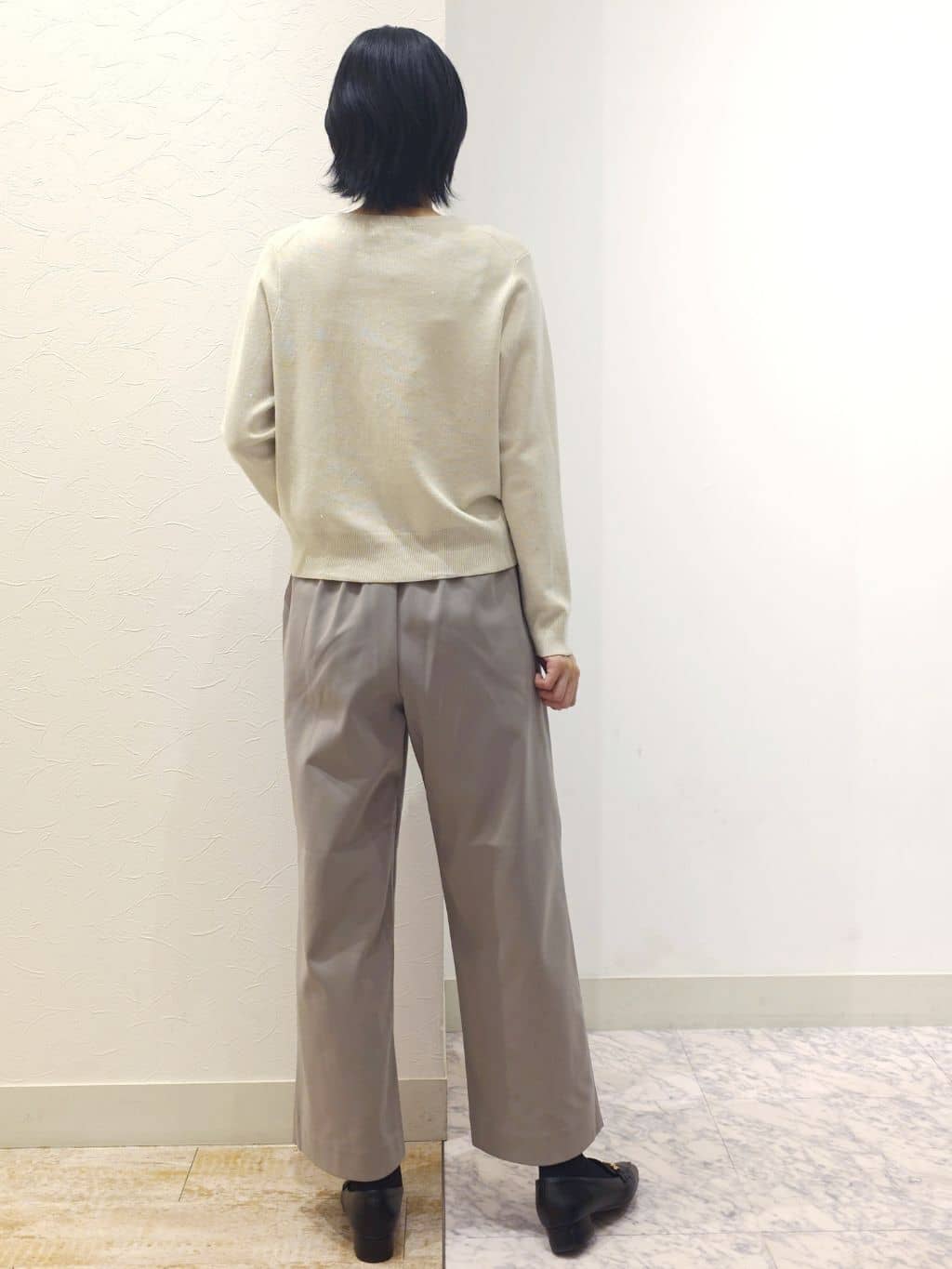 ケイさんの「grove｜スポンジージャージ ワイドパンツ」を使ったコーディネート
