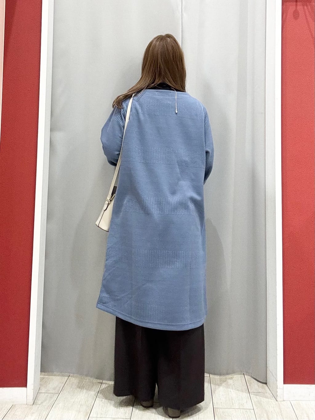 shioさんの「SHOO･LA･RUE｜【体型カバー/洗濯機可/S-LL】お袖ストライプAラインチュニック」を使ったコーディネート