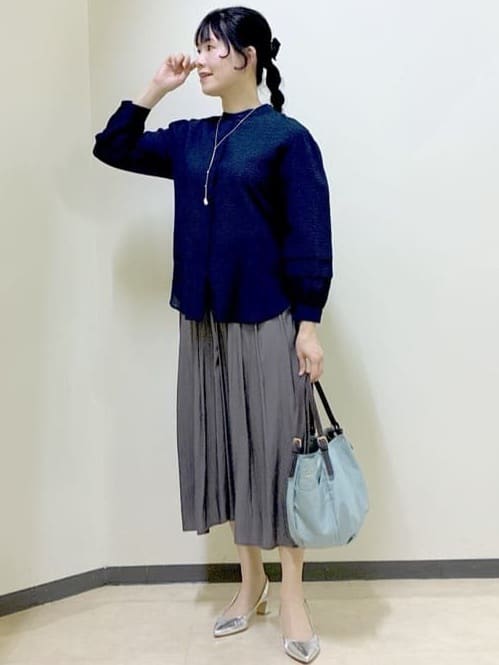  beni_gingerさんの「Reflect｜【セットアップ可】ダブルジャカードニットベスト」を使ったコーディネート