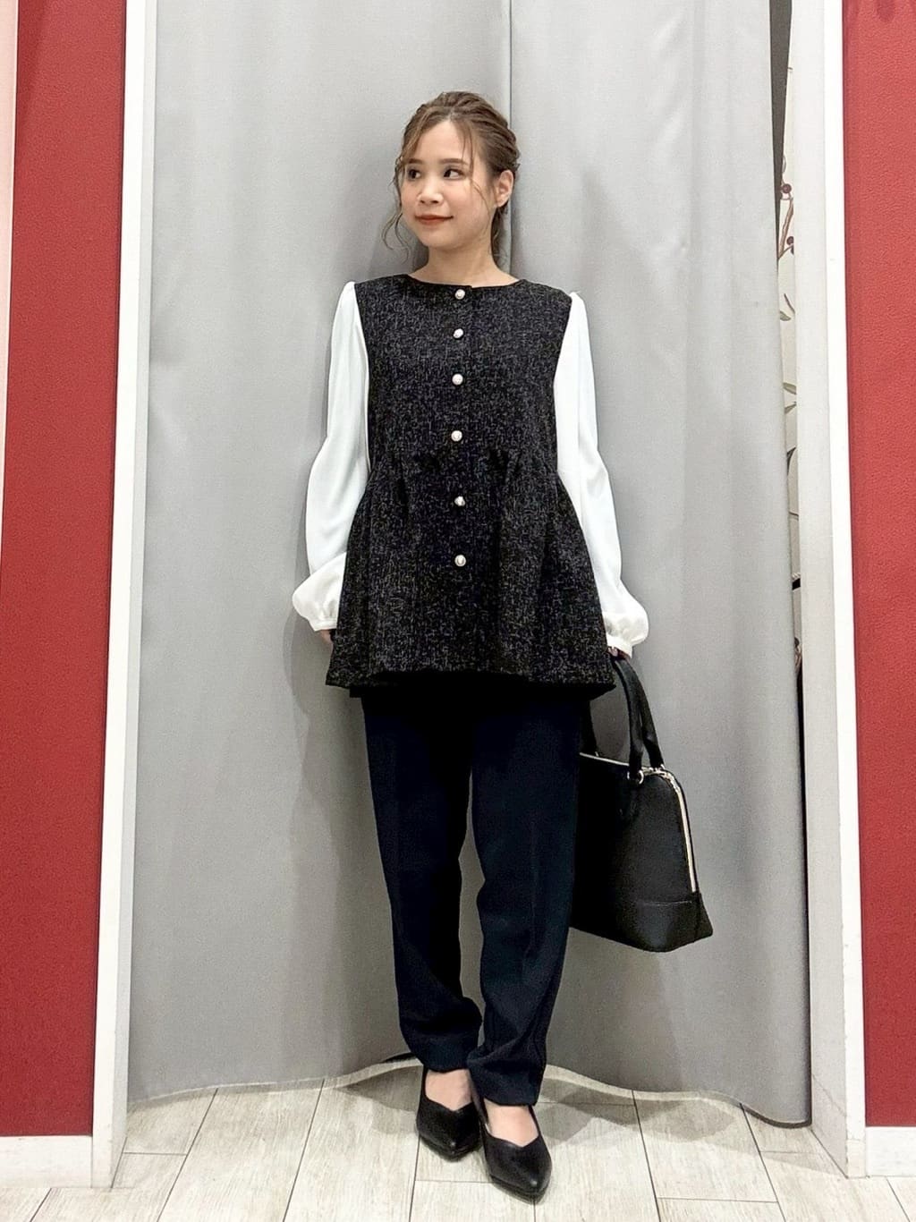 shioさんの「SHOO･LA･RUE｜【SHOO・LA・RUE DENIM】毎日使いたくなる ストレッチデニムスキニーパンツ」を使ったコーディネート