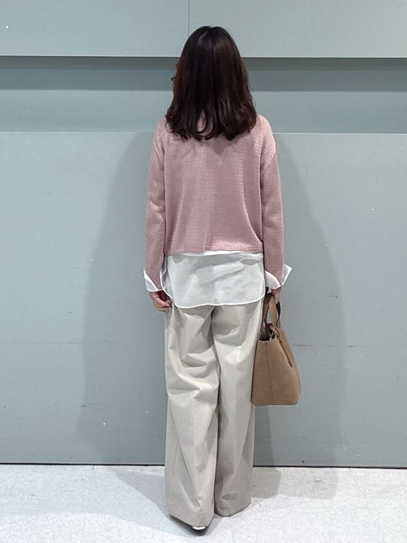 makiさんの「UNTITLED｜【定番人気/はっ水/洗える】タスランショートトレンチコート」を使ったコーディネート