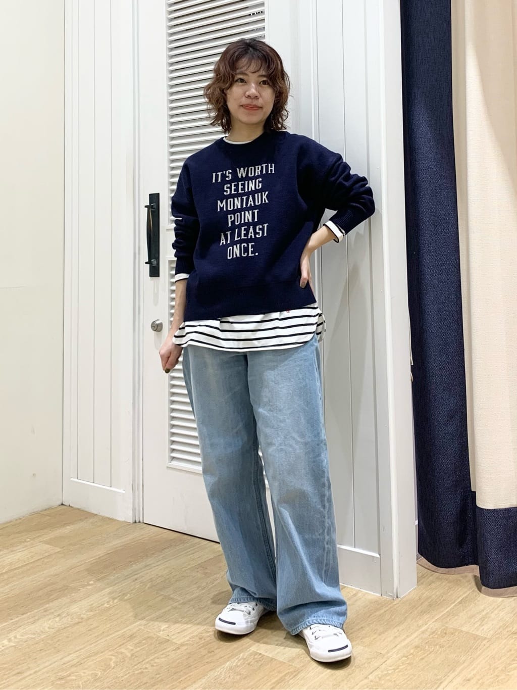 IMARIさんの「Dessin｜【ユニセックス/洗える】ロゴコットンジャカード」を使ったコーディネート