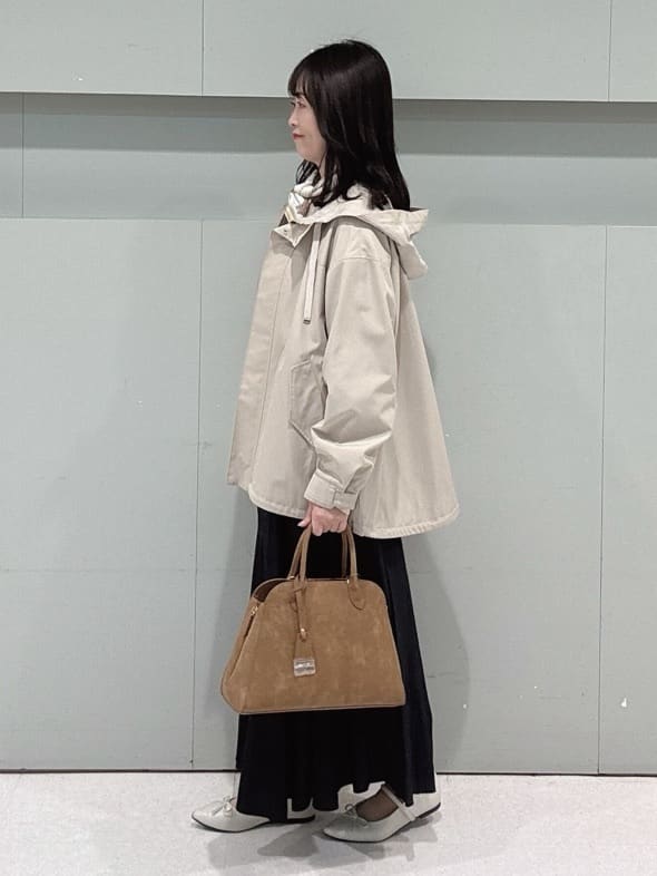 makiさんの「UNTITLED｜【洗える/はっ水】リラクシーマウンテンパーカー」を使ったコーディネート
