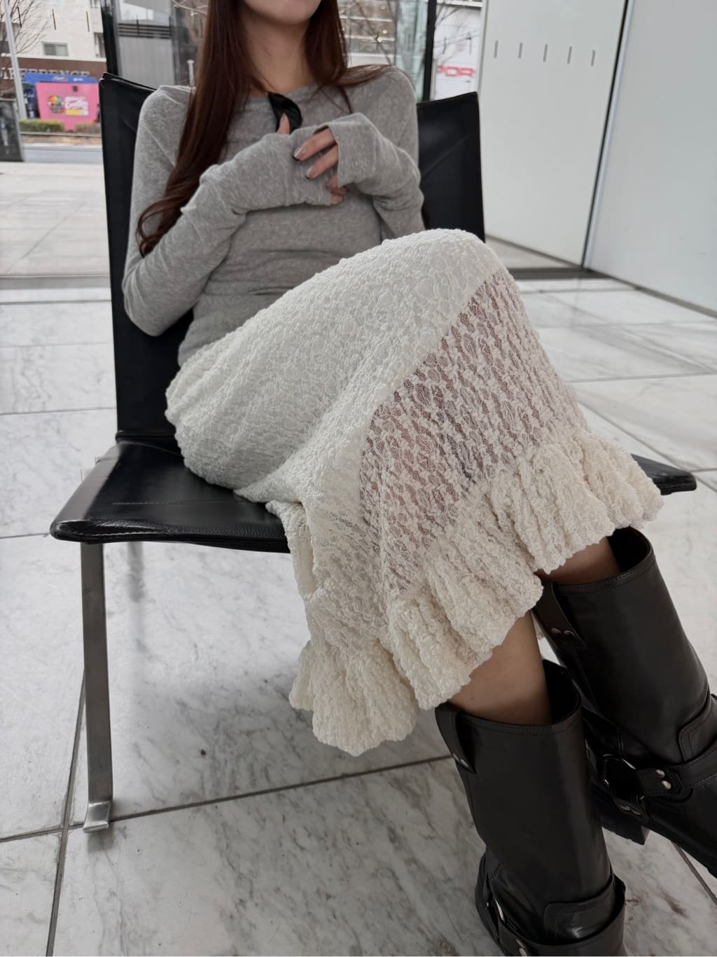 kanamiさんの「CODE A｜backline elastic pullover」を使ったコーディネート