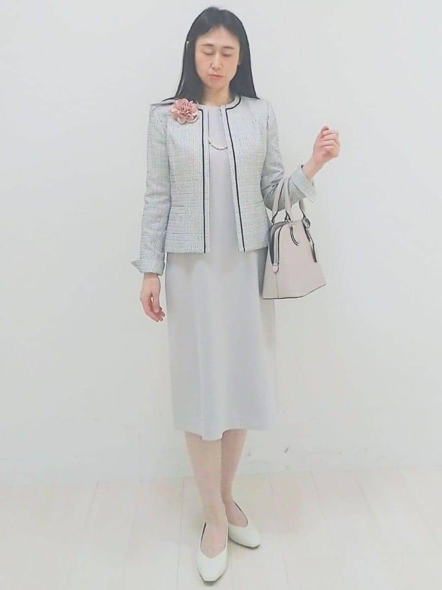 SANAさんの「Reflect｜【SS-4Lサイズ／セットアップ可】キャンディスリーブワンピース」を使ったコーディネート