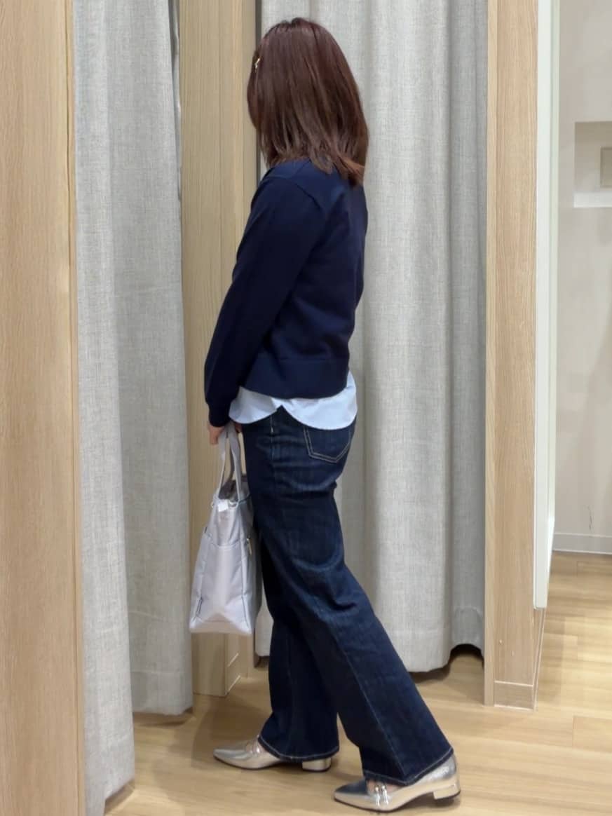 Fumikaさんの「grove｜【撥水／シルエット2WAY】羽織るだけでサマになる、スタンドネックテントラインコート」を使ったコーディネート