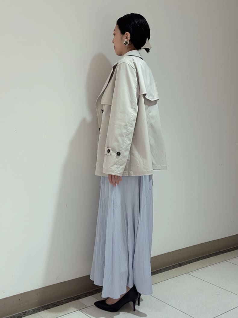 環さんの「UNTITLED｜◆【洗える/後ろウエストゴム】ロングスカート」を使ったコーディネート