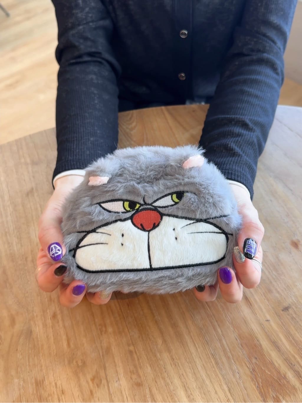 𝐜𝐡𝐢𝐤𝐚さんの「SHOO･LA･RUE｜【Disney】キャット刺繍巾着」を使ったコーディネート