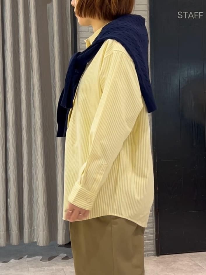 ga_riさんの「THE SHOP TK｜【POLO BCS 別注】ケーブルカーディガン」を使ったコーディネート