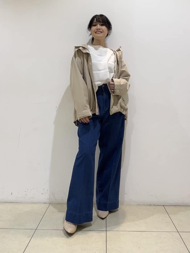 watanabeさんの「UNTITLED｜◆【ゆったり/洗える】クロップドニットプルオーバー」を使ったコーディネート
