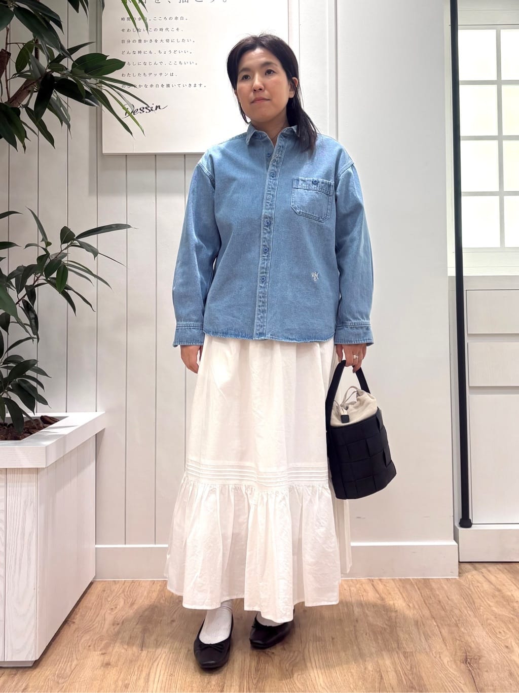 tomokoさんの「Dessin｜【洗える】スウェットライクニット」を使ったコーディネート
