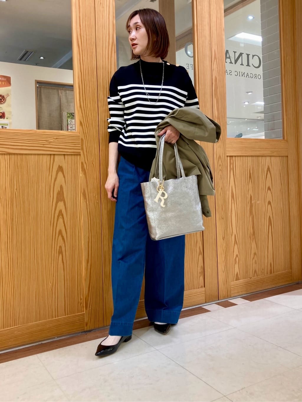 ゆうさんの「UNTITLED｜【洗える】ミラノリブニット」を使ったコーディネート
