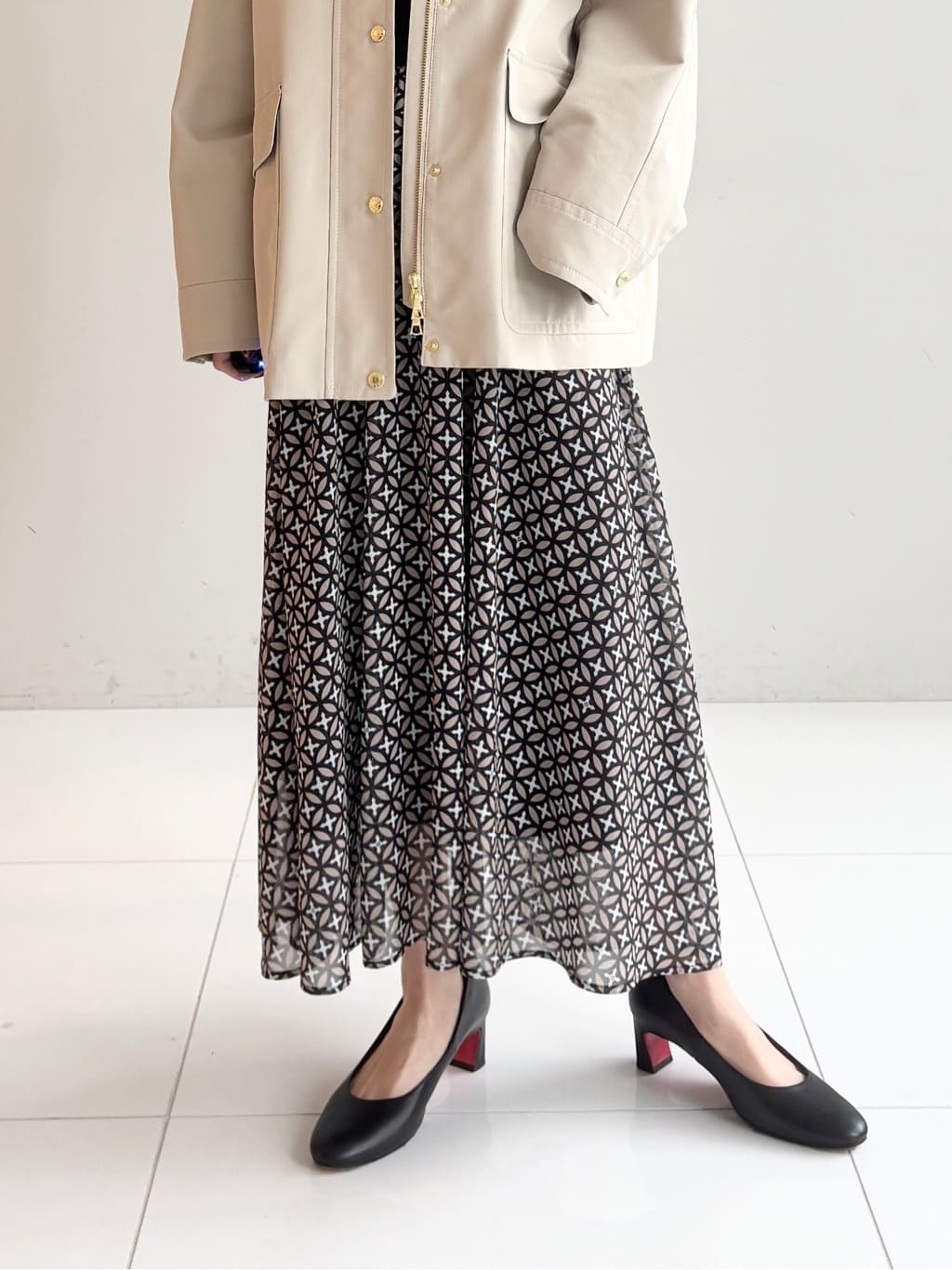 清水夏姫さんの「DRESSTERIOR｜【ウォッシャブル】スプリング ハンティングジャケット」を使ったコーディネート