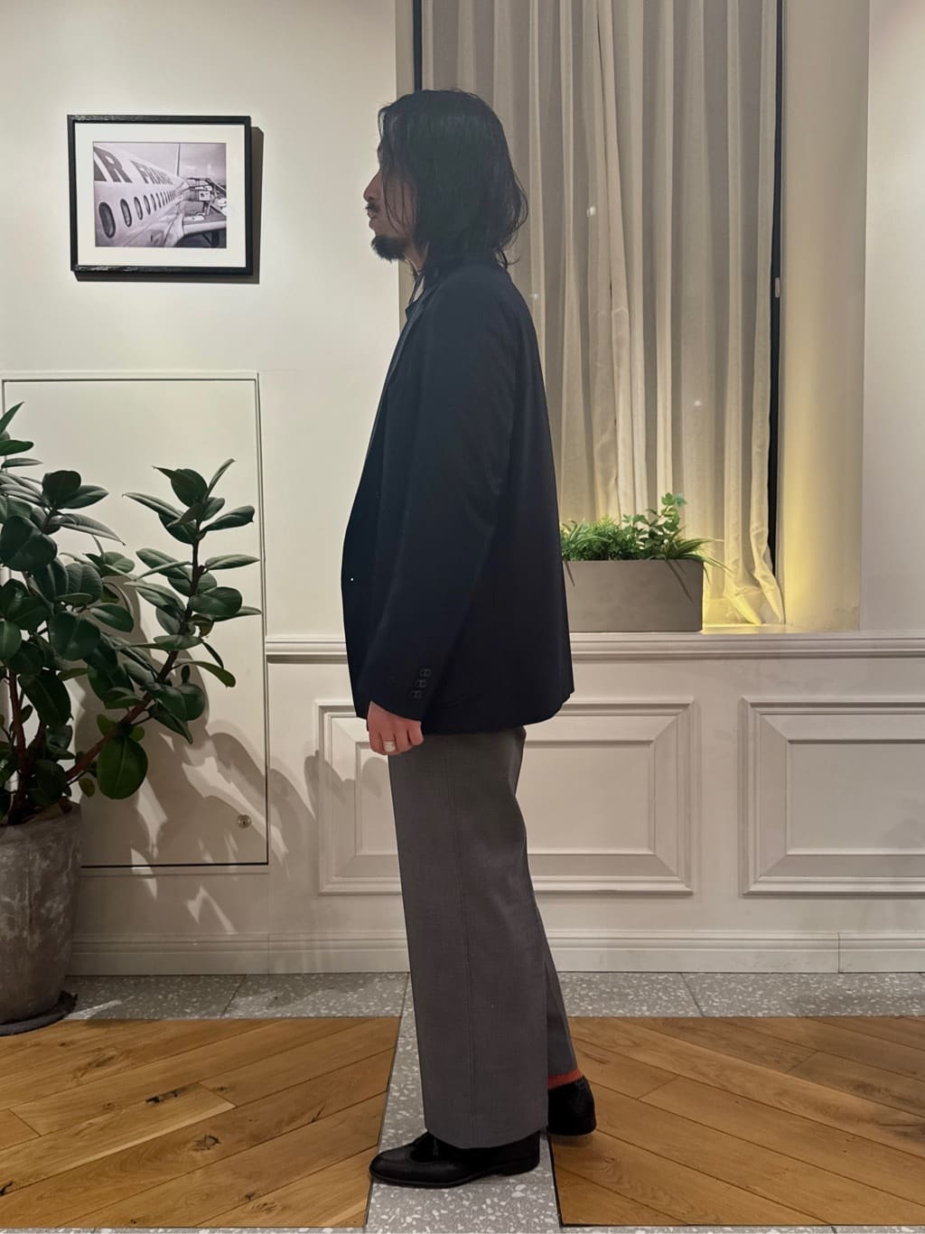 kawarataniさんの「DRESSTERIOR｜【セットアップ可】クールタッチ クイックドライ イージージャケット」を使ったコーディネート