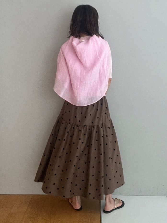 misaさんの「DRESSTERIOR｜【人気定番/ウォッシャブル】ガーメントダイラミーシャツ」を使ったコーディネート