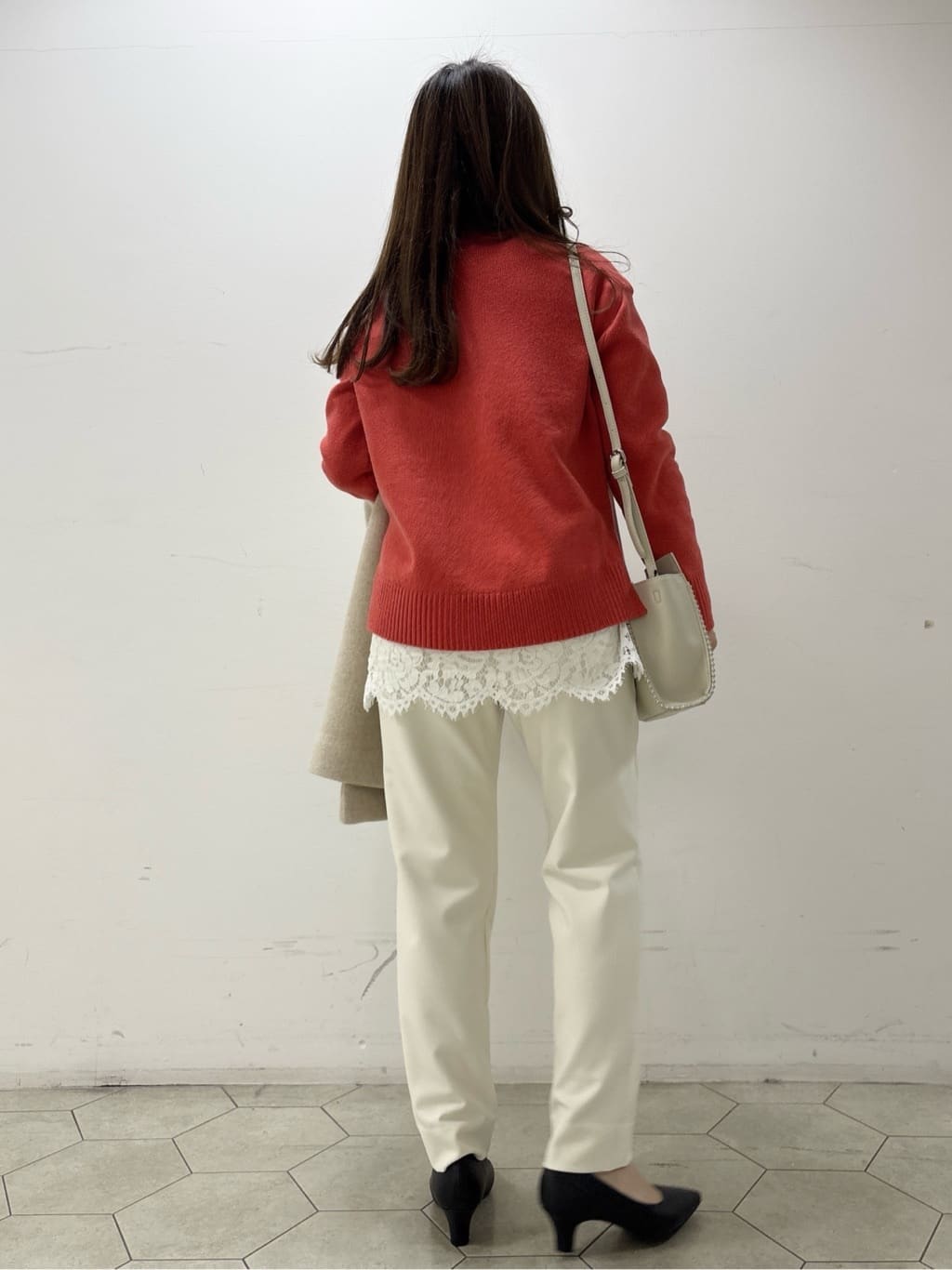 kahoさんの「INDIVI｜【洗える／裏起毛】ストレッチウォームパンツ」を使ったコーディネート