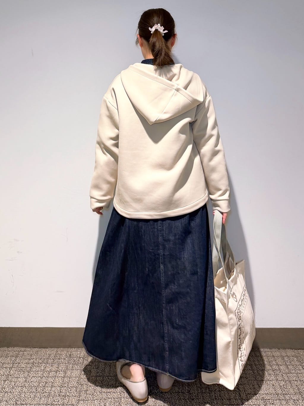 みーさんの「grove｜【Lee&times;grove別注】LOCO FLARE DRESS」を使ったコーディネート