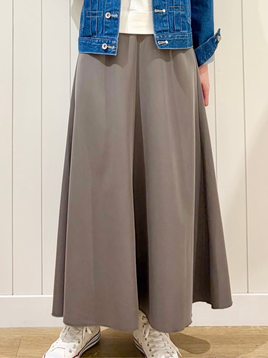 uwatokoさんの「Dessin｜【ユニセックス/2WAY】リバーシブルデニムジャケット」を使ったコーディネート