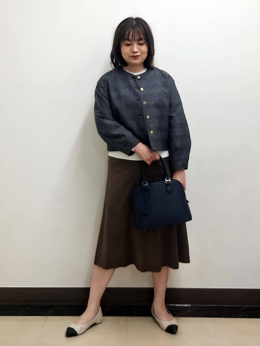 S.xuliさんの「Reflect｜【着映え◎／アームホールゆったり】グレンチェックジャコット」を使ったコーディネート