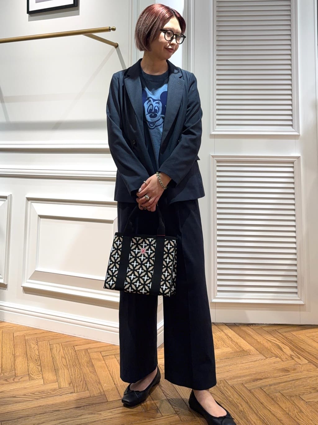 renaさんの「DRESSTERIOR｜【セットアップ可/吸水速乾/ウォッシャブル】リネンブレンドオックスダブルジャケット」を使ったコーディネート