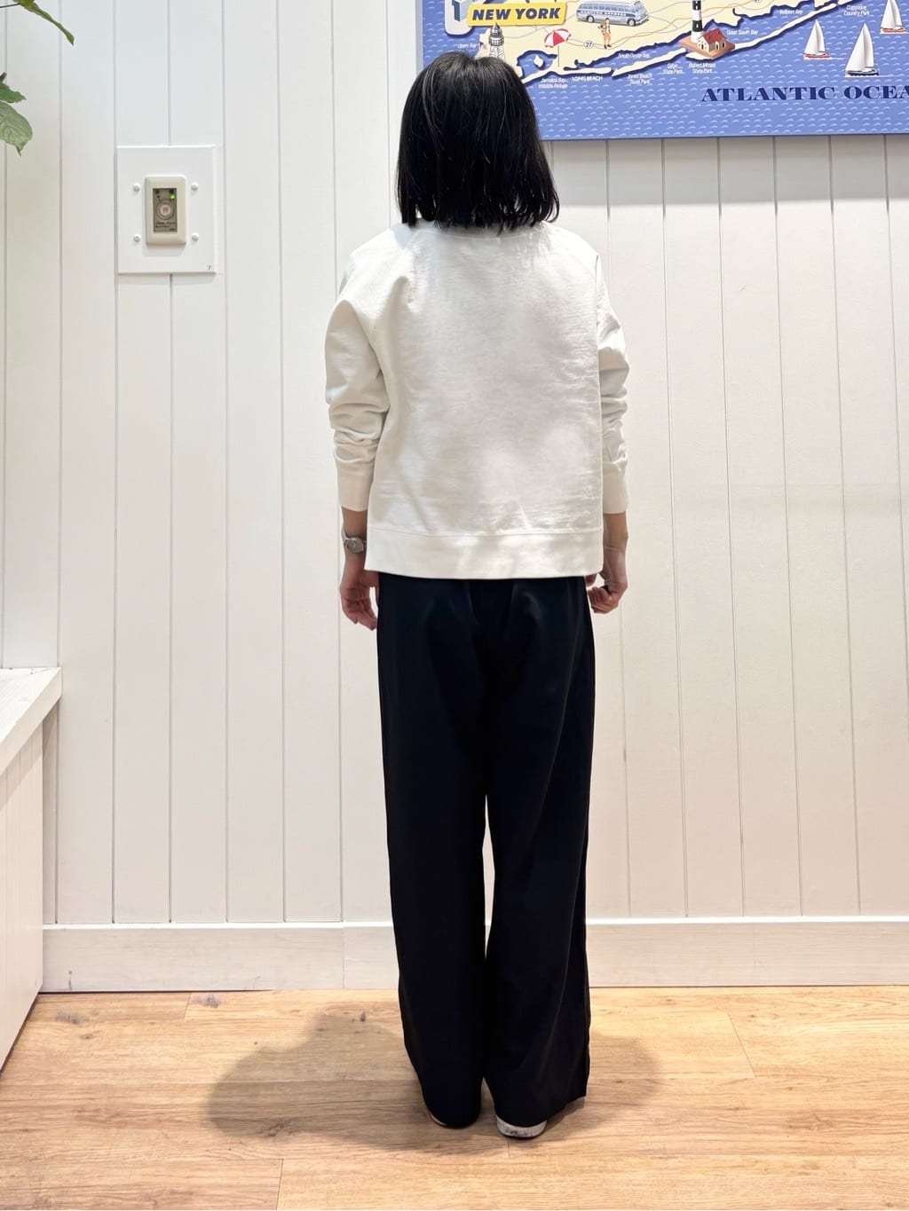 OKADAさんの「Dessin｜【2点セット・洗える】メランジツイルセットアップ」を使ったコーディネート