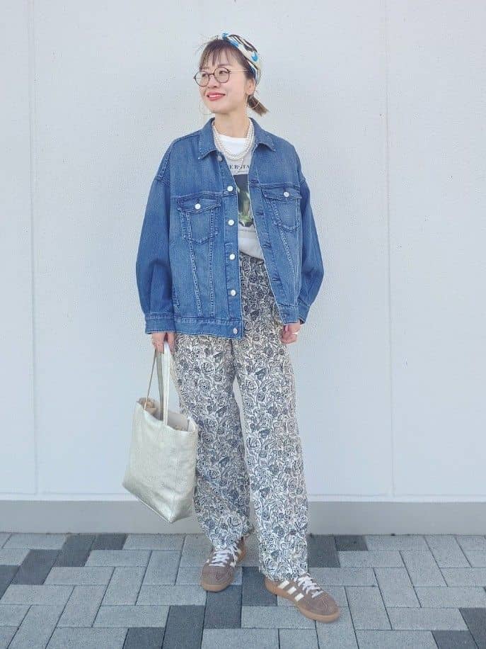 MUTSUKOさんの「UNTITLED｜【Healthy DENIM】別注Bran／デニムジャケット」を使ったコーディネート