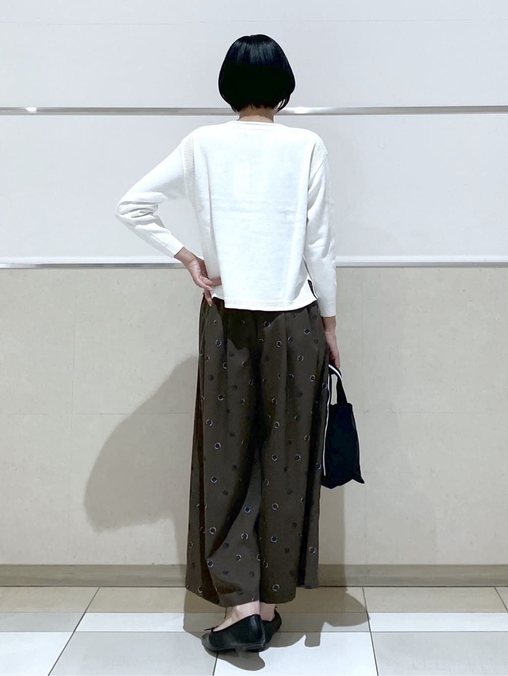 eriko さんの「Dessin｜【花粉ガード/撥水加工/洗える】クルーネックスプリングコート」を使ったコーディネート