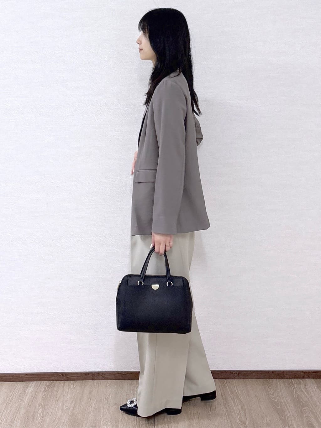 sachikoさんの「OPAQUE.CLIP｜ラッセルレーストップス【洗濯機OK】」を使ったコーディネート