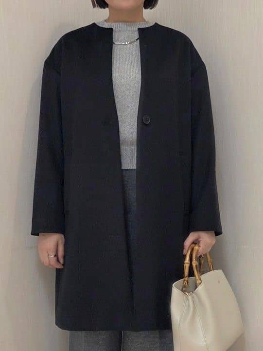 naokoさんの「UNTITLED｜【セットアップ可/ゆったり】ウール混ラメニット」を使ったコーディネート