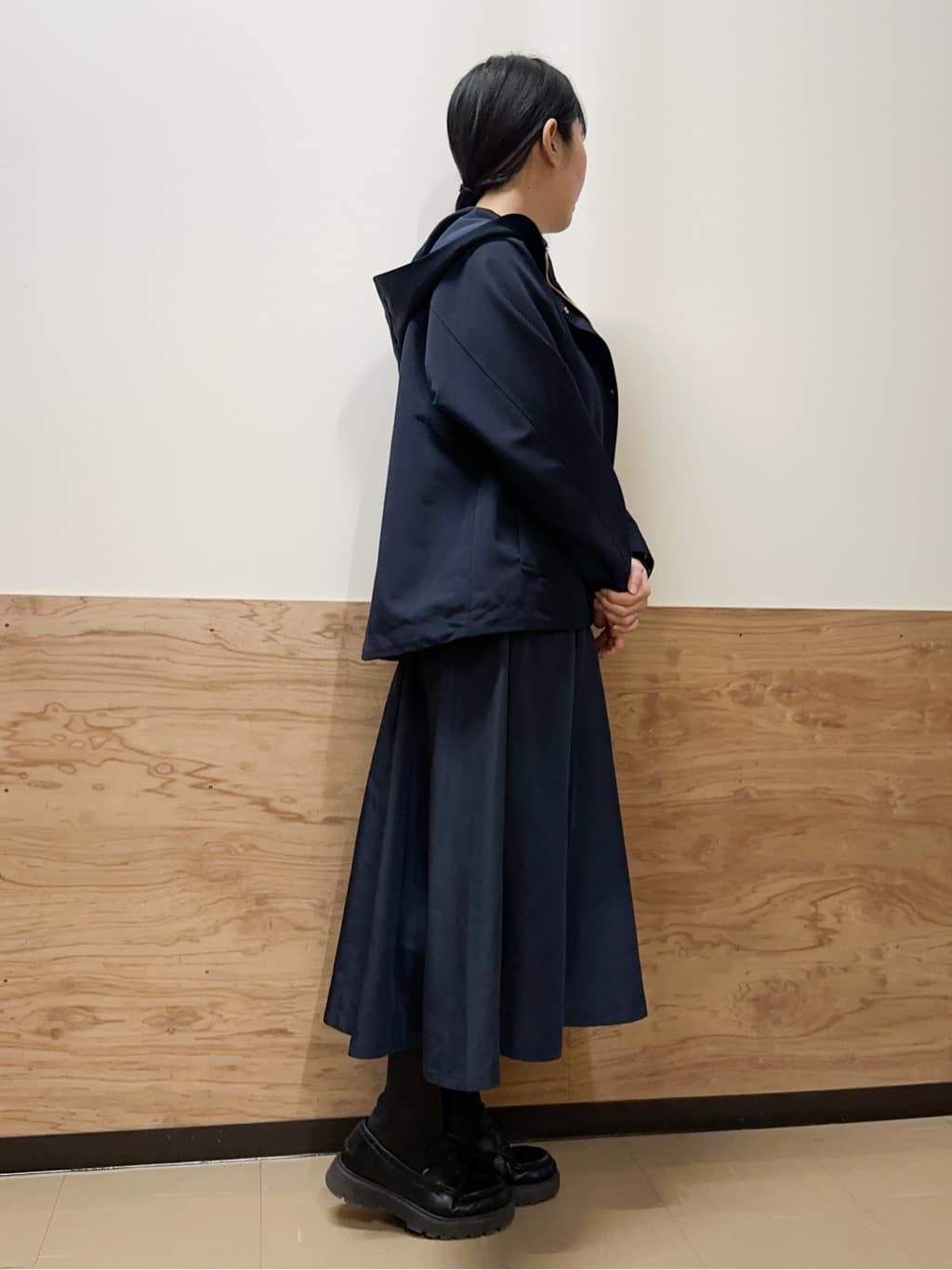 すーさんの「grove｜【貴島明日香さん着用】【撥水】きれいめに着こなせるマウンテンパーカ」を使ったコーディネート